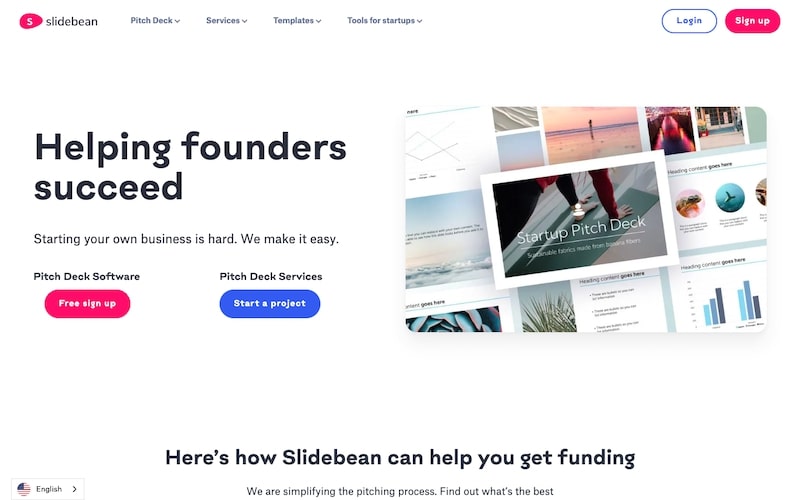 Slidebean for Slide Design